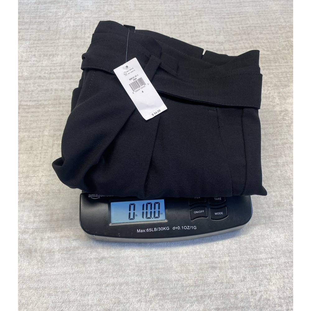 Banana Republic Shorts Womens Size 4 Black High Rise Casual Chic Belted Pockets - Picture 11 of 11